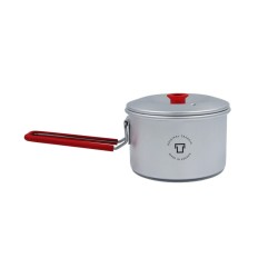 Trangia T-Cup z czerwonym uchwytem + pokrywka