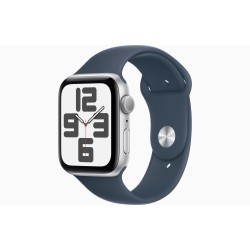 Smartwatch SE (2023) 44mm, silver/storm blue Apple ?????? MREE3