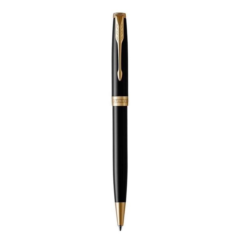 Długopis PARKER Kugelschreiber Sonnet Lacquer Juodas M Schw