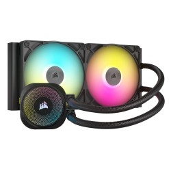 Corsair iCUE LINK TITAN RX RGB Procesor Chłodnica cieczy all-in-one 14 cm Czarny 1 szt.
