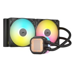 Corsair iCUE LINK TITAN RX RGB Procesor Chłodnica cieczy all-in-one 14 cm Czarny 1 szt.
