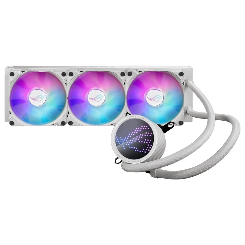 ASUS ROG Ryuo III 360 ARGB White Edition Procesor Liquid cooling kit 12 cm Biały ASUS ROG Ryuo III 360 ARGB White Edition Procesor Liquid cooling kit 12 cm Biały