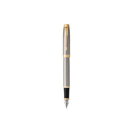 Pióro wieczne Parker IM Brushed Metal GT (M)