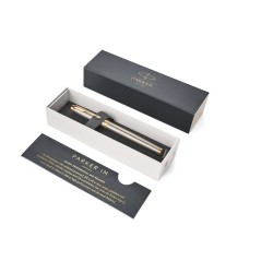 Pióro wieczne Parker IM Brushed Metal GT (M)