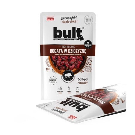 BULT mielonka bogata w dziczyznę saszetka dla psa 500g