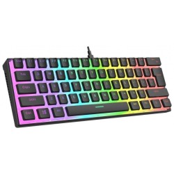Przewodowa klawiatura mechaniczna - Rampage RADIANT K11 Black RGB