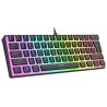 Przewodowa klawiatura mechaniczna - Rampage RADIANT K11 Black RGB