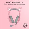 Razer RZ04-04730200-R3M1 słuchawki/zestaw słuchawkowy Przewodowa Opaska na głowę Połączenia/muzyka Różowy