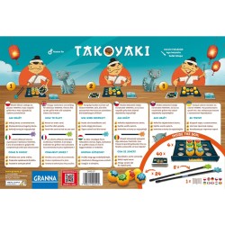 HUCH! Takoyaki 20 min Gra planszowa Gotowanie