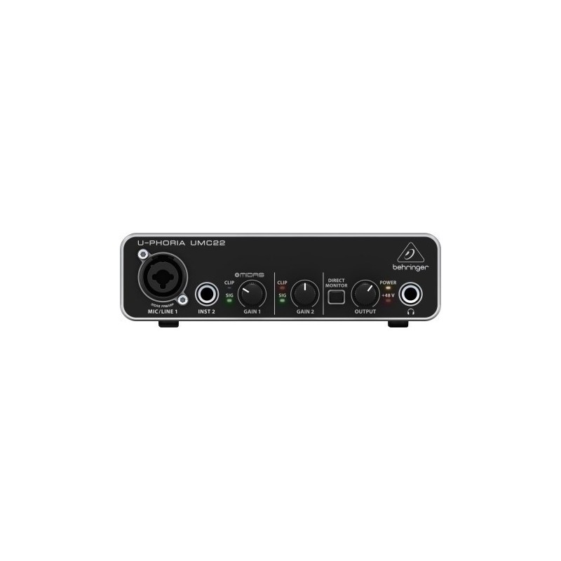 Behringer UMC22 - Interfejs audio USB Behringer UMC22 - Interfejs audio USB