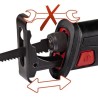 Einhell TE-AP 18 Li wyrzynarka szablasta Czarny, Czerwony