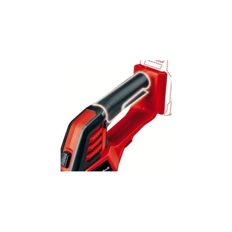 Einhell 3410313 akumulatorowe nożyce do trawy 8 mm 18 V Litowo-jonowa (Li-Ion) Czarny, Czerwony