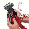 Einhell 3410313 akumulatorowe nożyce do trawy 8 mm 18 V Litowo-jonowa (Li-Ion) Czarny, Czerwony
