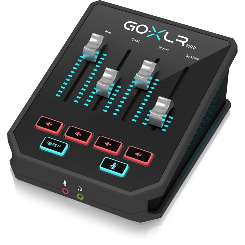 TC Helicon GoXLR Mini, mikser i interfejs audio USB TC Helicon GoXLR Mini, mikser i interfejs audio USB