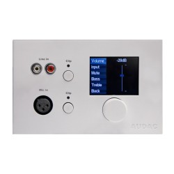 Cyfrowy panel sterujący AUDAC MWX65/W biały