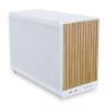 Obudowa Lian Li A3-mATX Micro Tower Biały, Drewno