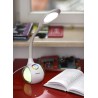 Lampka na biurko stołowa biurkowa LED Activejet RAINBOW RGB biała