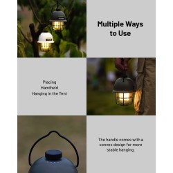 Lampa kempingowa Nitecore LR40 Zielona - 100 lumenów