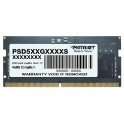 PATRIOT SO-DIMM DDR4 16GB 3200MHz Bulk Rank1