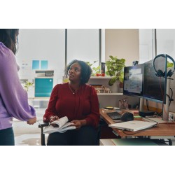 Słuchawki przewodowe POLY Blackwire 3325 Stereo Microsoft Teams Certified USB-C Headset 3.5mm Plug USB-C/A Adapter Przewodowa