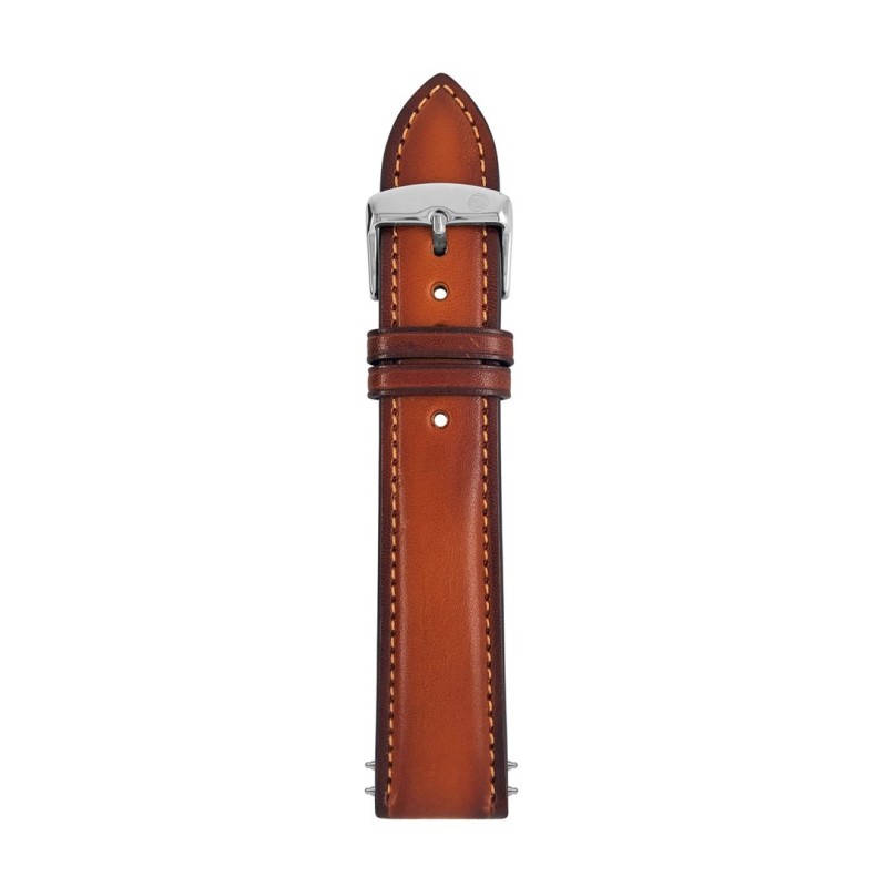 Pasek skórzany Zeppelin brązowy 22 mm