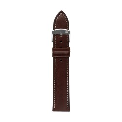 Pasek skórzany Zeppelin brązowy 22 mm