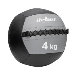 Piłka lekarska do ćwiczeń 4 kg REBEL ACTIVE