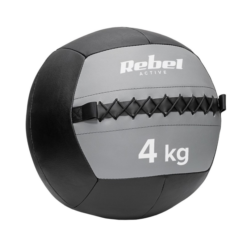 Piłka lekarska do ćwiczeń 4 kg REBEL ACTIVE