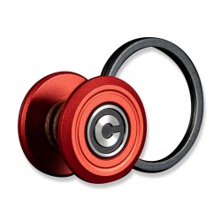 CIVIVI Key Coin Red Aluminium C23056-1