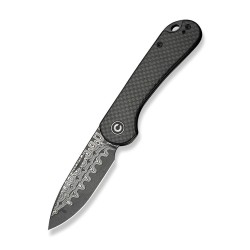 Nóż CIVIVI Elementum Slip Joint Damast CF