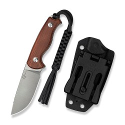 Nóż CIVIVI Fixed Timberbark 14C28N Guibourtia