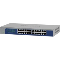 NETGEAR GS524-300EUS łącza sieciowe Nie zarządzany Gigabit Ethernet (10/100/1000) Szary