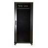 Extralink Szafa rack 32U 600x600 Czarna stojąca