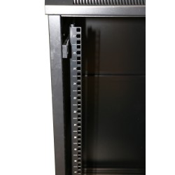 Extralink Szafa rack 32U 600x600 Czarna stojąca