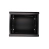 Extralink 9U 600x450 Czarna | Szafa rack | montowana na ścianie