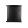 Extralink 9U 600x450 Czarna | Szafa rack | montowana na ścianie