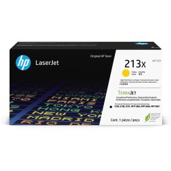 HP Oryginalnym wkładem z żółtym tonerem o wysokiej wydajności 213X LaserJet