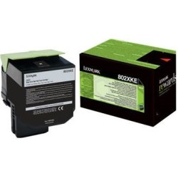 Lexmark Toner 80C2XKE Black