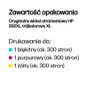 HP Oryginalny wkład atramentowy 302XL, trójkolorowy XL