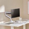 Uchwyt do monitora Maclean MC-969, podwójne ramię, ze sprężyną gazową, 17"-45", 16 kg,