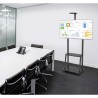 Techly ICA-TR33 uchwyt do tablic informacyjnych 177,8 cm (70") Czarny