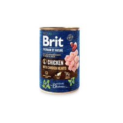 BRIT Premium By Nature Kurczak i serca - mokra karma dla psa - 400 g
