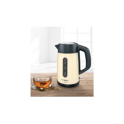 Bosch TWK4P437 czajnik elektryczny 1,7 l 2400 W Beżowy, Czarny