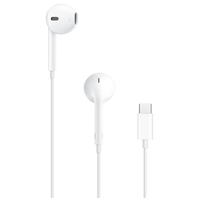 Apple EarPods (USB-C) Zestaw słuchawkowy Przewodowa Douszny Połączenia/muzyka USB Type-C Biały Apple EarPods (USB-C) Zestaw słuchawkowy Przewodowa Douszny Połączenia/muzyka USB Type-C Biały