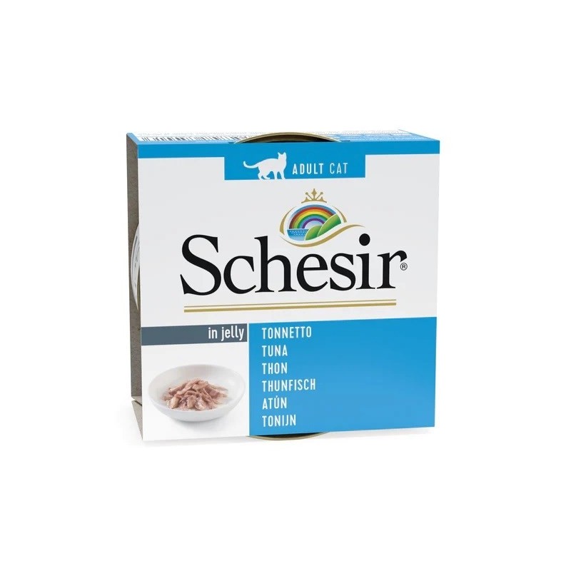 SCHESIR dla kotów Adult w Galarecie Tuńczyk 85g SCHESIR dla kotów Adult w Galarecie Tuńczyk 85g