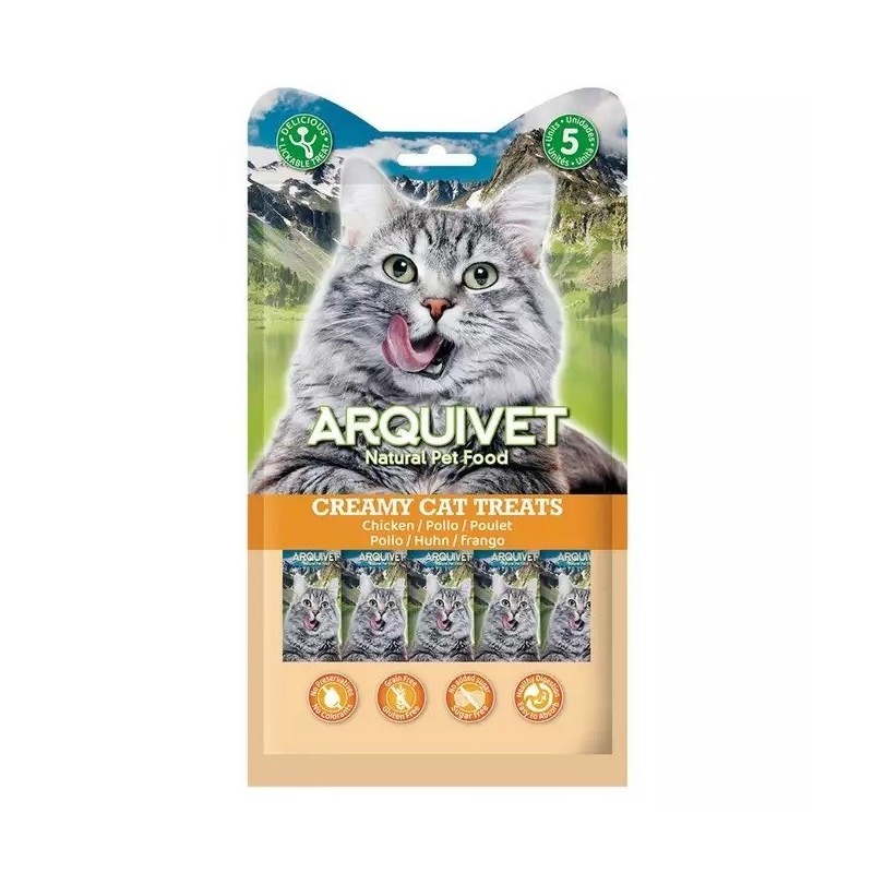 ARQUIVET Krem z kurczaka 5X14 g ARQUIVET Krem z kurczaka 5X14 g