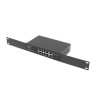 Lanberg Switch PoE+ Rack 10"/19" RSFE-8P-2GE-120
