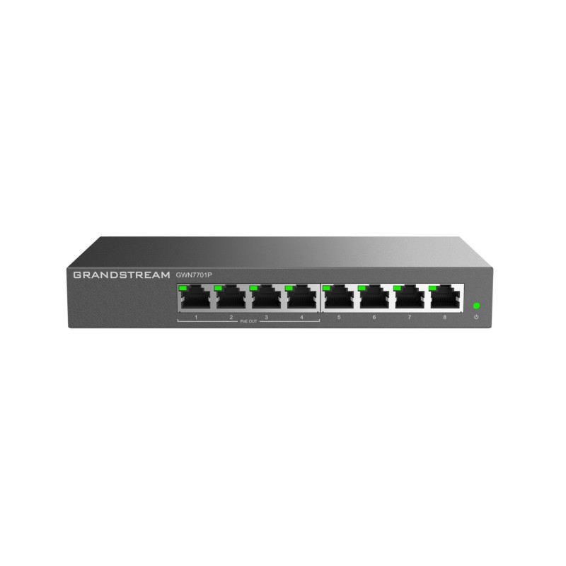 Switch Grandstream PoE GWN7701P (4x PoE do 1000Mbps 4x do 1000Mbps) Switch Grandstream PoE GWN7701P (4x PoE do 1000Mbps 4x do 1000Mbps)