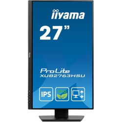 iiyama ProLite XUB2763HSU-B1 monitor komputerowy 68,6 cm (27") 1920 x 1080 px Full HD LED Czarny
