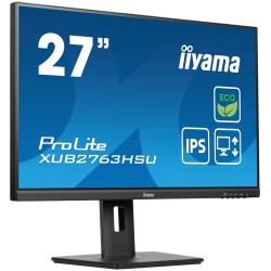iiyama ProLite XUB2763HSU-B1 monitor komputerowy 68,6 cm (27") 1920 x 1080 px Full HD LED Czarny